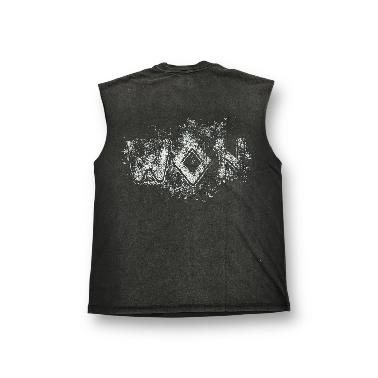 “WON Smoke” Vintage Black Sleeveless