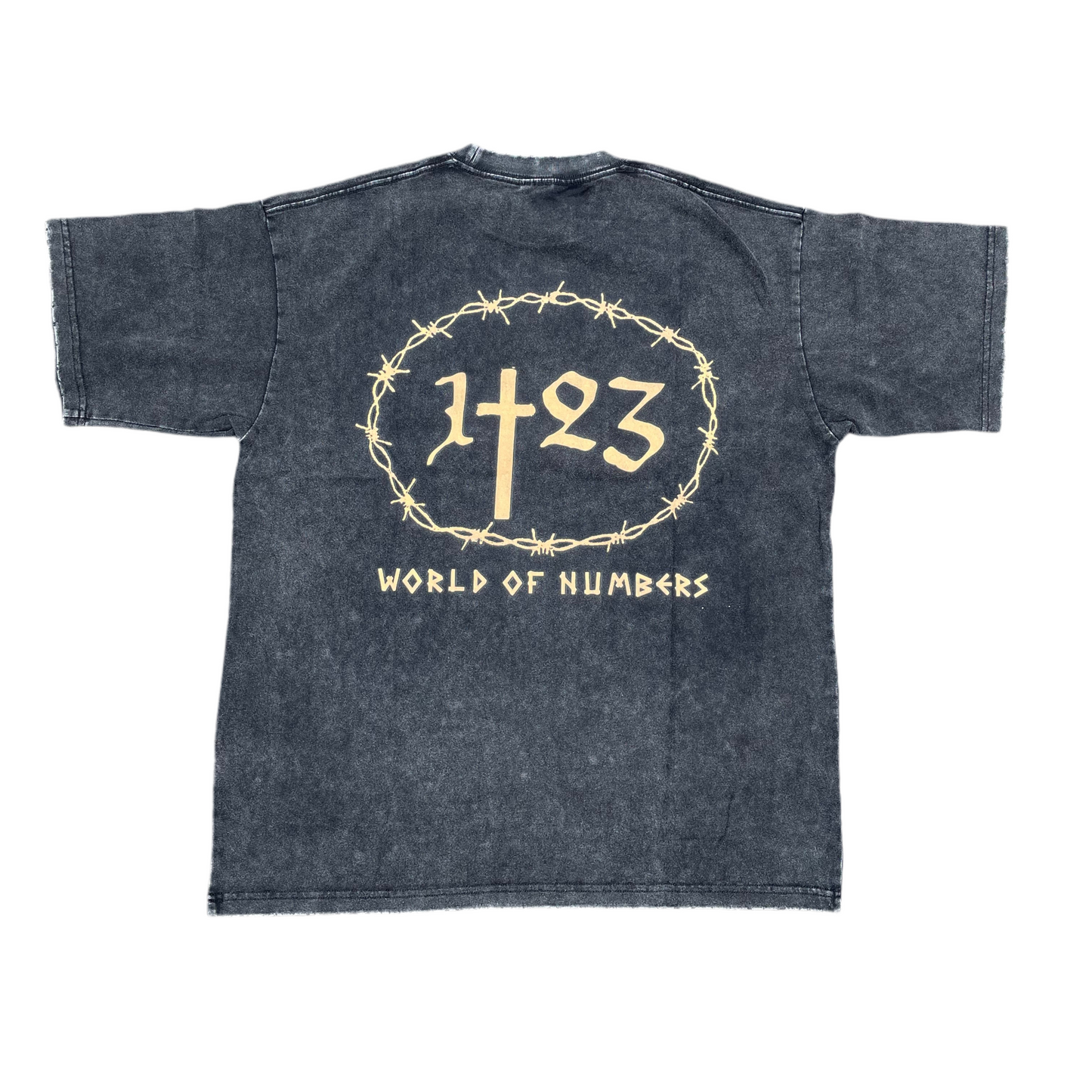 "COVETOUS" Vintage/Washed Black Short Sleeve Tee