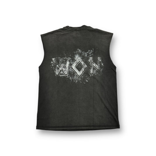 “WON Smoke” Vintage Black Sleeveless
