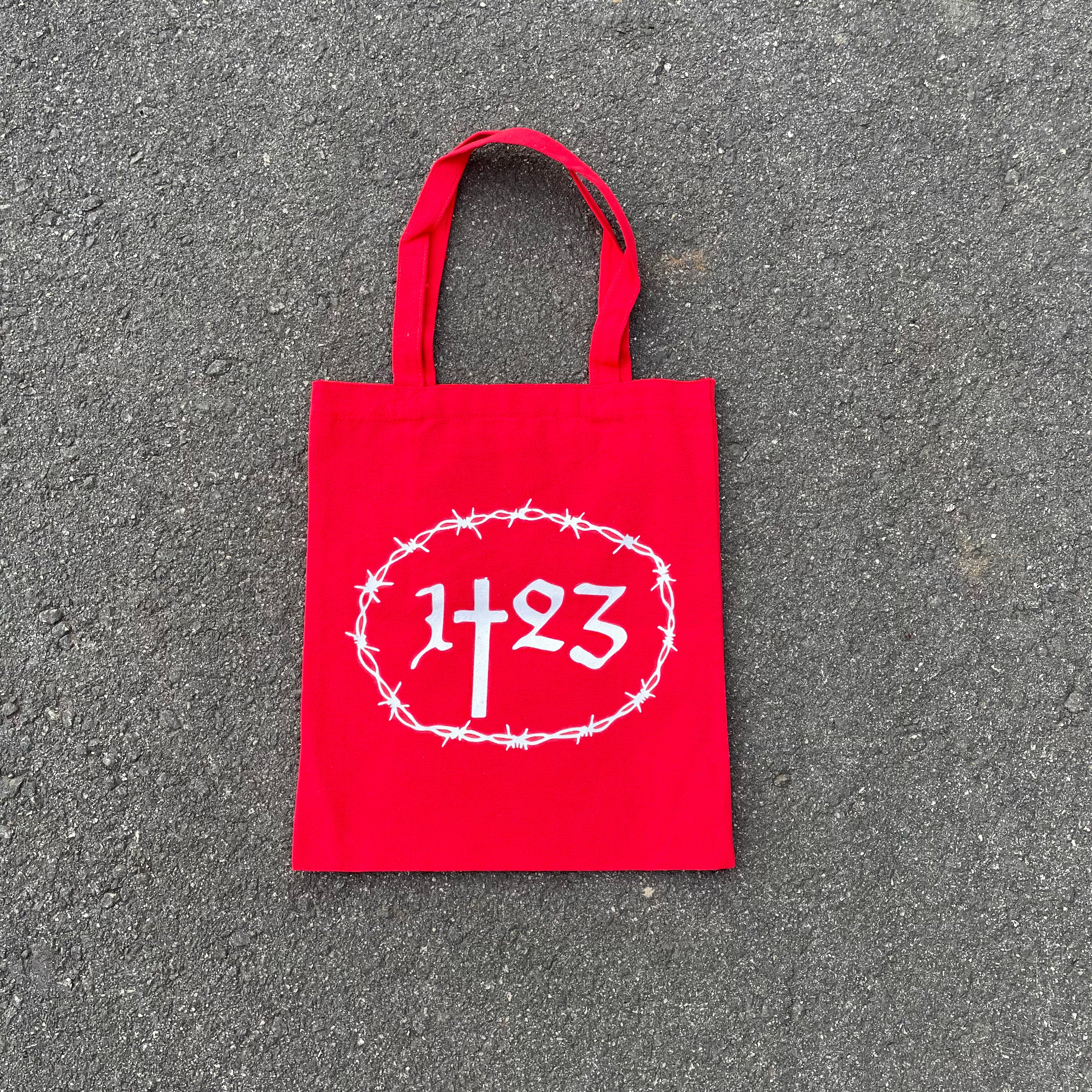 Red 4698 WON Red Tote bag – World Of Numbers