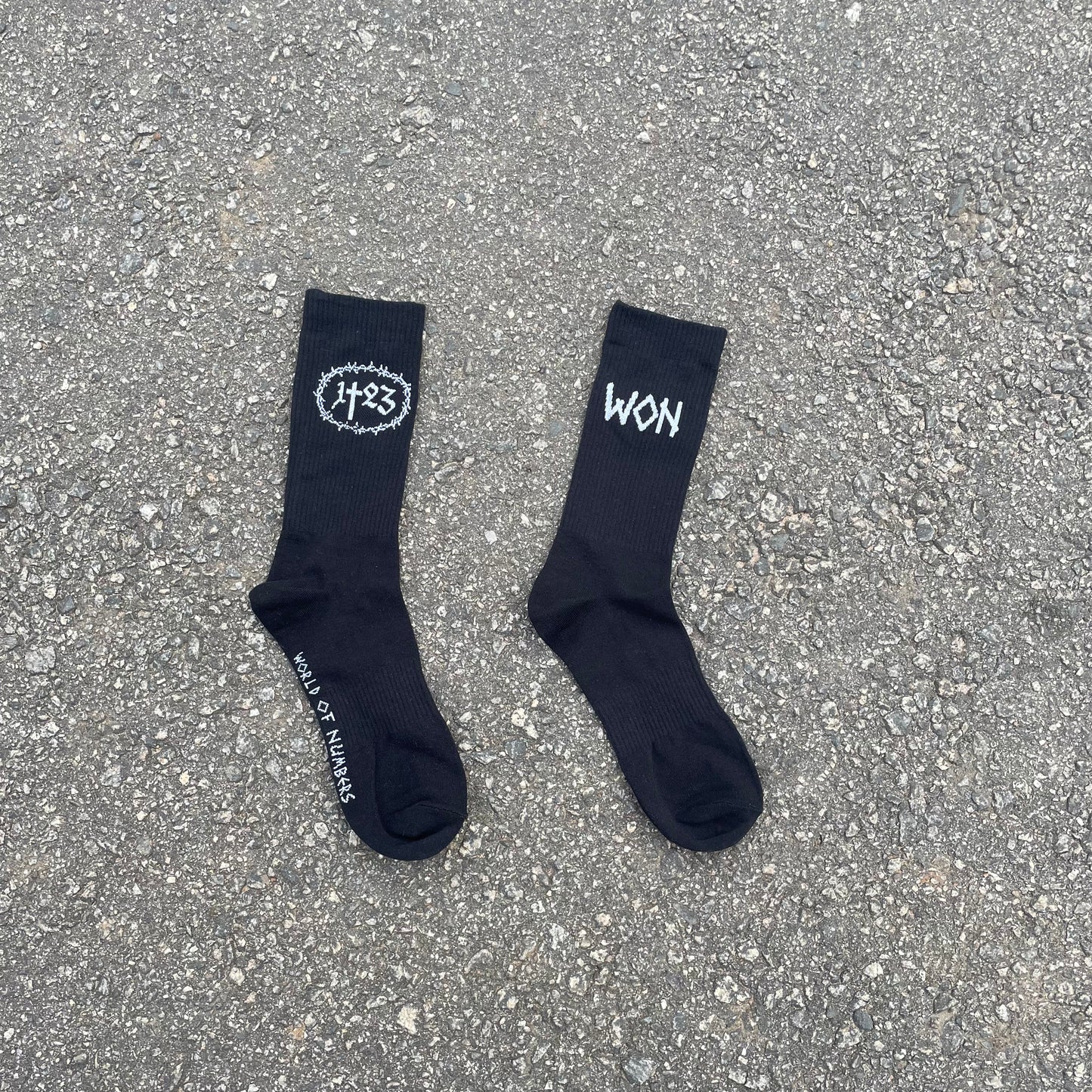 WON Black Socks