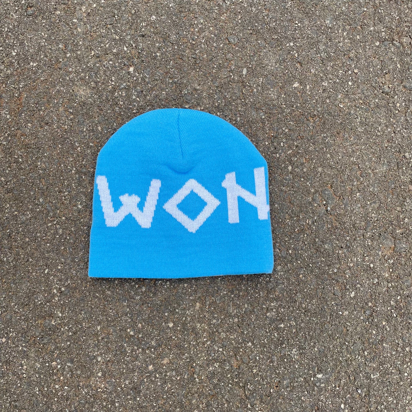 WON SKY BLUE BEANIE